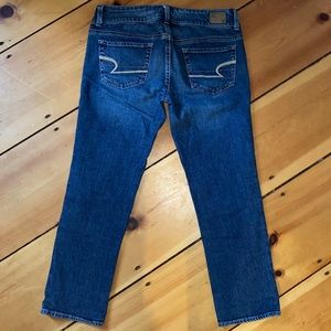 AEO AMERICAN EAGLE Artist Crop Jeans 4